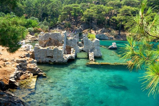 Historic sites around Kalkan